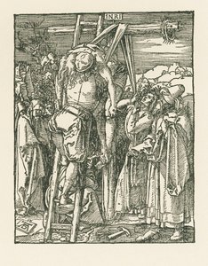 A keresztről való leszállás, 1509-10 körül (fametszet) alkotó: Albrecht Dürer or Duerer