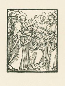 Az ötezer ember megetetése alkotó: Albrecht Dürer or Duerer