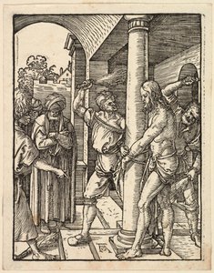 A zászlózás, 1509-11 alkotó: Albrecht Dürer
