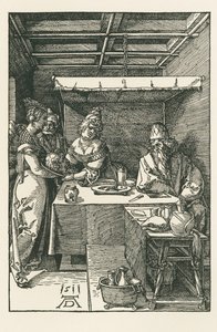 Keresztelő Szent János fejét Heródes elé viszik. alkotó: Albrecht Dürer or Duerer