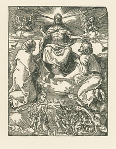 Az utolsó ítélet, 1510 körül (fametszet) alkotó: Albrecht Dürer or Duerer