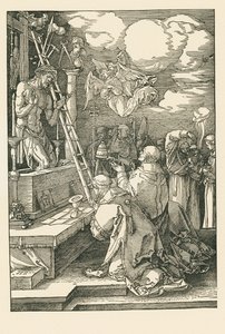 Szent Gergely miséje alkotó: Albrecht Dürer or Duerer