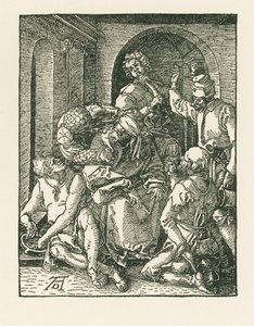 Krisztus kigúnyolása, 1508-09 körül (fametszet) alkotó: Albrecht Dürer or Duerer