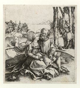 A rosszul összeválogatott pár, 1495 körül alkotó: Albrecht Dürer