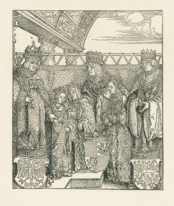 Diadalív I. Maximilián császárnak alkotó: Albrecht Dürer or Duerer