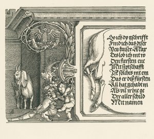 Diadalív I. Maximilián császárnak alkotó: Albrecht Dürer or Duerer