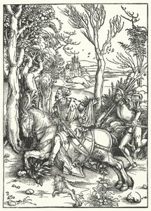 A lovag és a Landsknecht alkotó: Albrecht Dürer