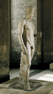 Ares, a Mars Borghese ... alkotó: Alcamenes Alcamenes