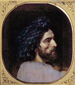 Keresztelő János feje, „Krisztus megjelenése a nép előtt” tanulmány (olaj, papír) alkotó: Aleksandr Andreevich Ivanov