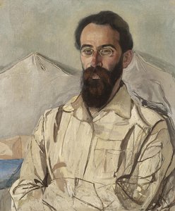 Friedrich Eduardovich Krimmer portréja 1888-1963, 1919 alkotó: Aleksandr Jakovlevic Golovin