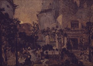 Színpadterve G. Bizet Carmen című operájához, 1908