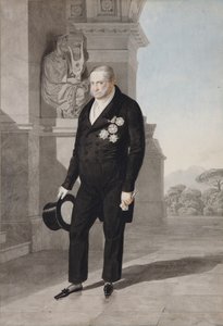 I. Ferenc két szicíliai király portréja 1777-1830, 1825