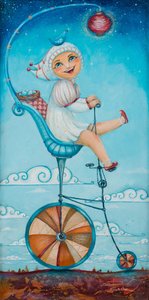 Vidám gyermekek csillagutazása