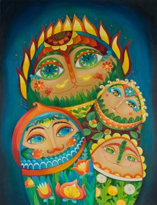 A szeszélyes népi család alkotó: Aleksandra Paranchenko