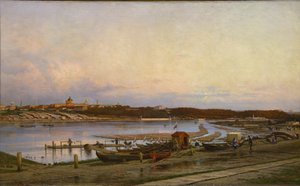 A moszkvai Golicin Kórház, 1880 alkotó: Aleksei Petrovich Bogolyubov