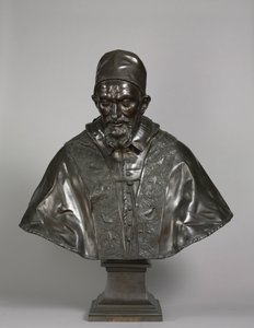 Innocent X Pamphili pápa portréja, 1647-1648, öntött 1650-1700.