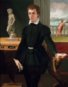 Egy fiatalember portréja
































" alkotó: Alessandro Allori