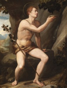 Keresztelő Szent János alkotó: Alessandro Allori