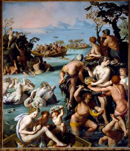 The Pearl Fishermen, 1570-1573 körül (olaj, pala)