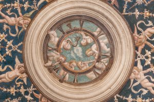 Putti hangszeren játszó, 3660848 részlet alkotó: Alessandro Araldi