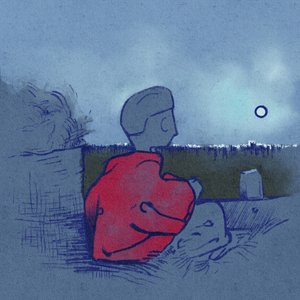 A sztyeppén a szekéren átkelő Egòruska portréja (illusztráció) alkotó: Alessandro Lonati