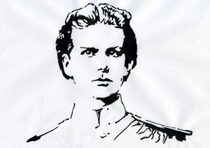 II. Lajos de Baviere portréja (Ludwig Otto Friedrich Wilhelm von Wittelsbach alkotó: Alessandro Lonati