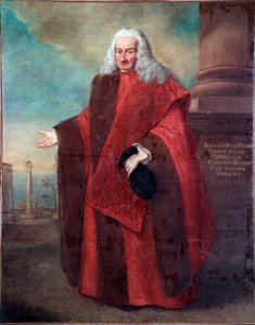 Angelo Memmo, a Velencei Köztársaság szenátorának portréja I. Alessandro Longhi (1733-1813) festménye 1770 V 181x143 cm Velence, Correr Múzeum