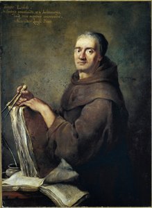 Carlo Lodoli építészeti teoretikus portréja (olaj, vászon