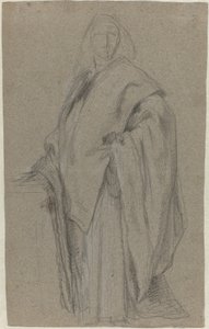Egy ügyész portréja [verso] alkotó: Alessandro Longhi or Pietro Longhi