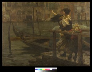 Az átkelés vagy a tengerész távozása, 1901
