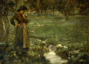 The Whispering Brook (olaj, vászon)