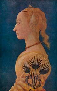 Egy hölgy portréja, c1465 alkotó: Alesso Baldovinetti