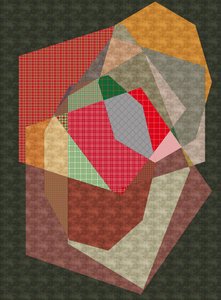 Stones, 2019, (vegyes technika) alkotó: Alex Caminker