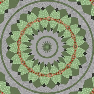 arabeszk #1,2019, (digitális) alkotó: Alex Caminker