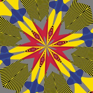 szimmetria #30,2019,(vegyes technika) alkotó: Alex Caminker