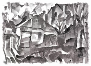 nézet (fekete) #4,2016, alkotó: Alex Caminker