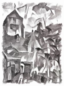 nézet (fekete) #6,2016, alkotó: Alex Caminker