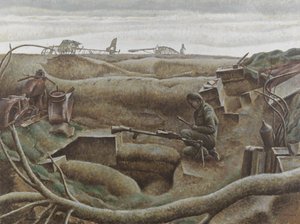 Nijmegen Salient, 1944 december (olaj, vászon)