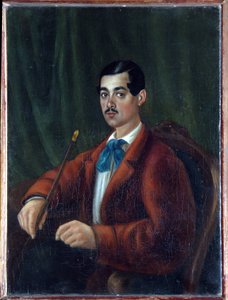 Önarckép. Orosz író, romantikus költő, Marlinszkij álnéven ismert, és az 1825-ös dekabrista vagy dekabrista felkelés tagja, a Kaukázusba deportálták, Alekszandr Alekszandrovics Bestuzsev (Bestuzsev) Marlinszkij (179) munkája alkotó: Alexander Alexandrovich Bestuzhev Marlinsky