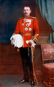 Sir Archibald Hunter altábornagy, a 10. hadosztály parancsnoka, Dél-Afrika, 1902.