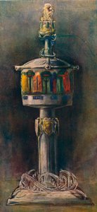 Bassetaille zománcozott ezüst kupa, 1903 alkotó: Alexander Fisher
