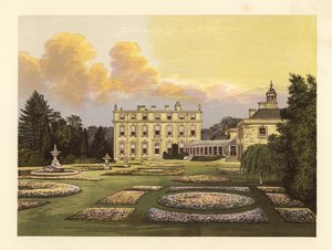 Ditchley ház és kertek, Oxfordshire, Anglia.
