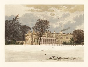 Ednaston Lodge, Derbyshire, Anglia. alkotó: Alexander Francis (after) Lydon
