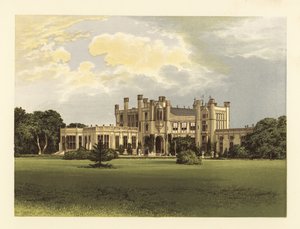 Highcliffe kastély, Hampshire, Anglia. alkotó: Alexander Francis (after) Lydon