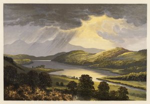 Skót Loch Scenery: Loch Fad (színes litográfia) alkotó: Alexander Francis (after) Lydon