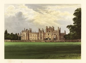 Tregothnan House, Cornwall, Anglia. alkotó: Alexander Francis (after) Lydon