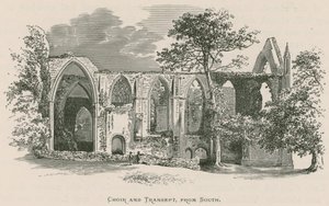 Bolton Priory, Kórus és Transept, Délről alkotó: Alexander Francis Lydon