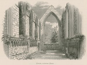 Bolton Priory, kórus, keletre néz alkotó: Alexander Francis Lydon