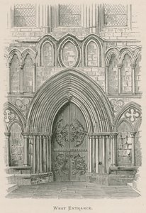 Bolton Priory, Nyugati bejárat alkotó: Alexander Francis Lydon