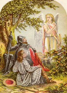 Christian and Hopeful Caught in the Net, John Bunyan A zarándokok fejlődéséből, 1880 körül megjelent alkotó: Alexander Francis Lydon